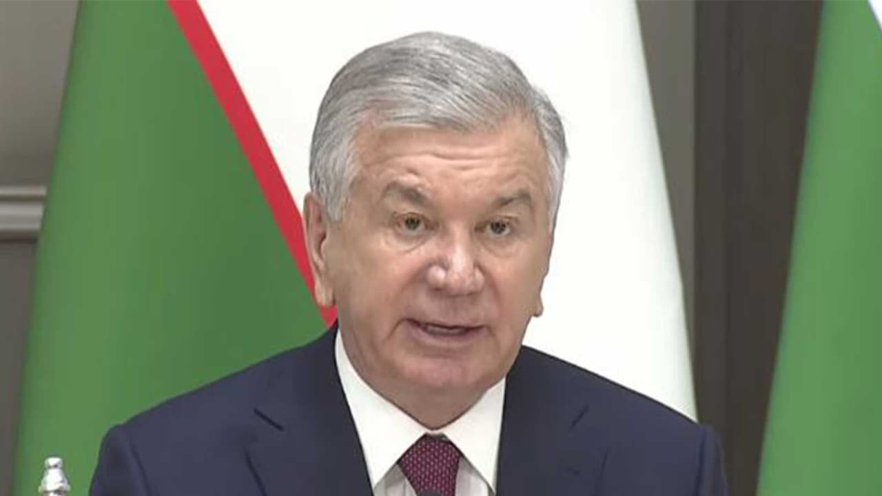 Uzbekistan President Shavkat Mirziyoyev (Photo/Youtube@NarendraModi) Uzbekistan President Shavkat Mirziyoyev (Photo/Youtube@NarendraModi)