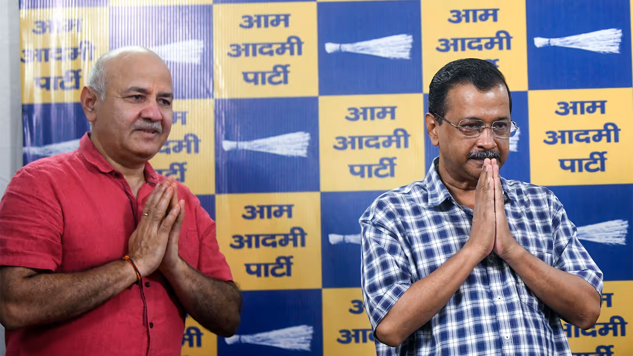 AAP national convenor Arvind Kejriwal and former Delhi Deputy CM Manish Sisodia (File Photo/ANI) AAP national convenor Arvind Kejriwal and former Delhi Deputy CM Manish Sisodia (File Photo/ANI)