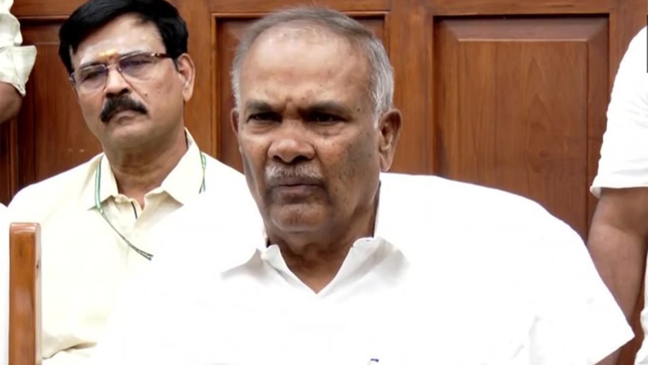 Former Tamil Nadu Assembly Speaker M Appavu (Photo/ANI) Former Tamil Nadu Assembly Speaker M Appavu (Photo/ANI)
