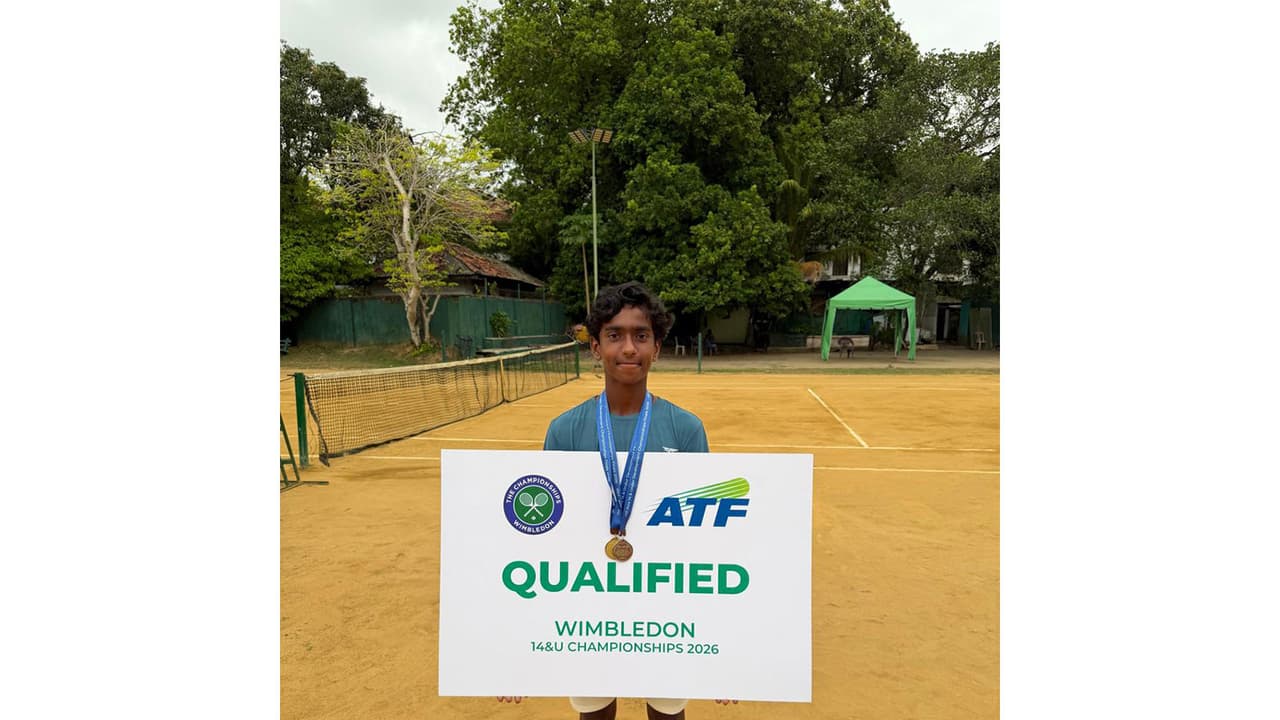 Puneeth M (Photo: Roundglass Tennis Academy) Puneeth M (Photo: Roundglass Tennis Academy)
