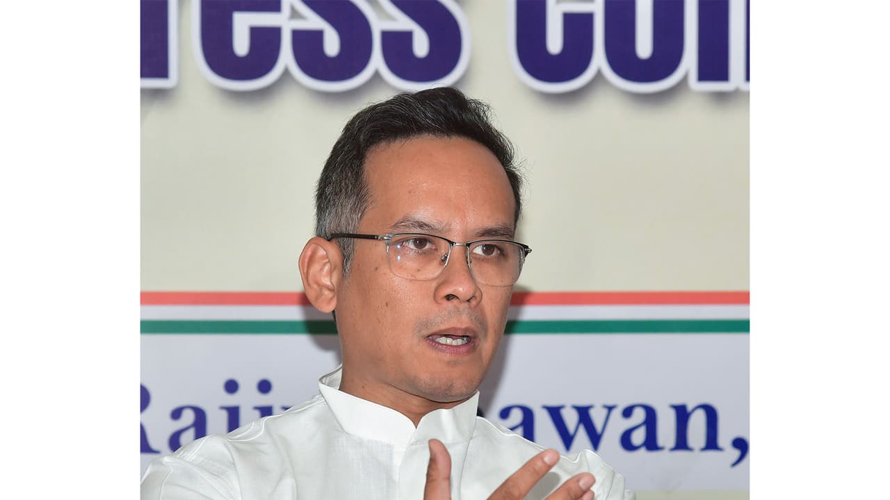 Congress MP Gaurav Gogoi (File Photo/ANI) Congress MP Gaurav Gogoi (File Photo/ANI)