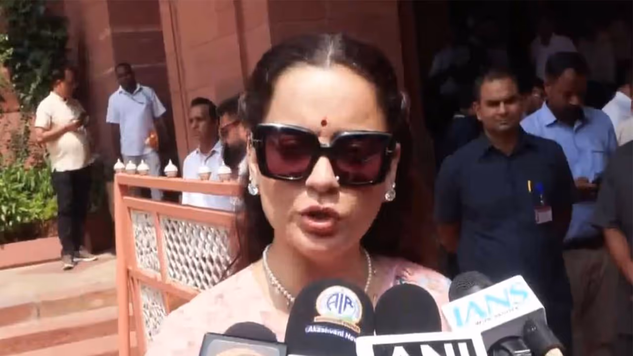 Kangana Ranaut, BJP MP (Photo: ANI) Kangana Ranaut, BJP MP (Photo: ANI)