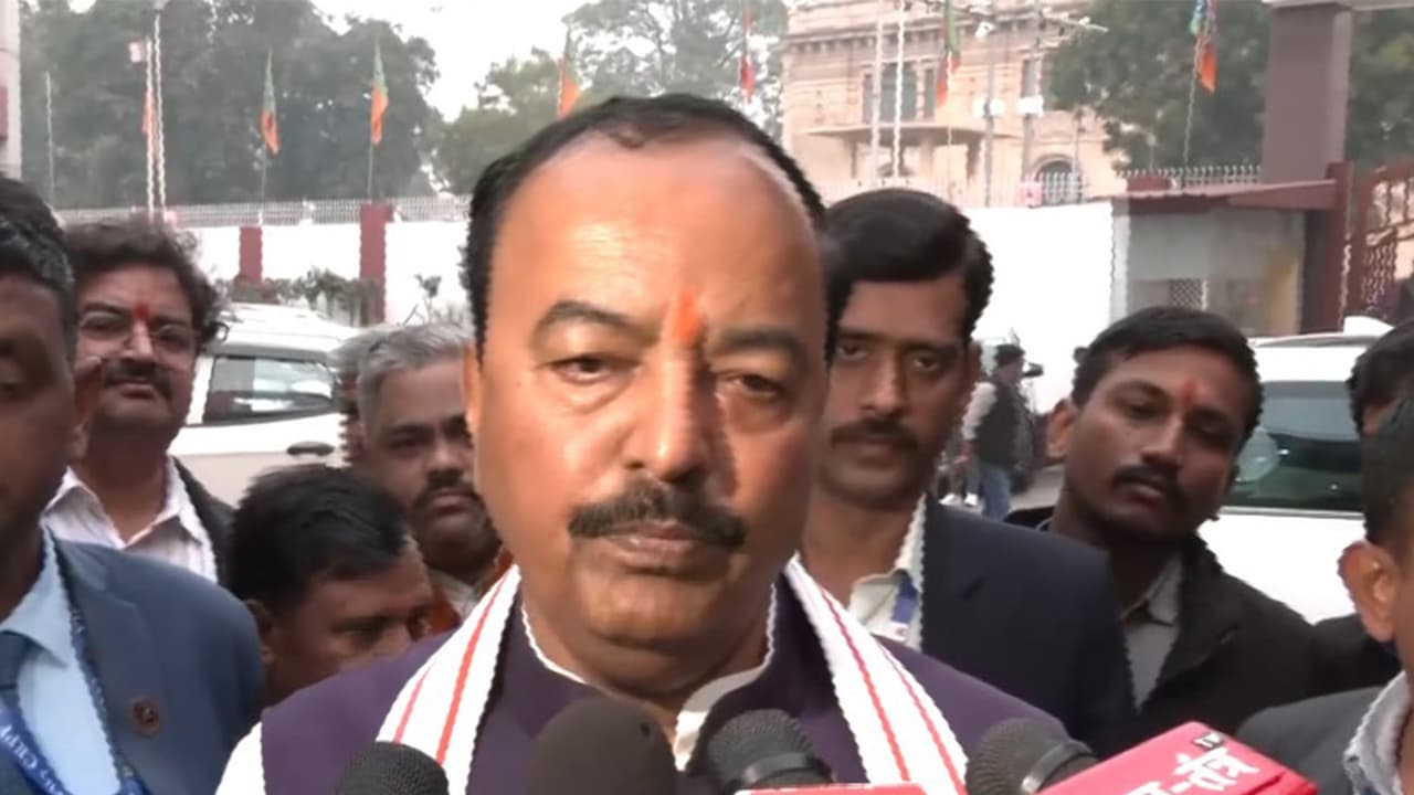 Uttar Pradesh Deputy CM Keshav Prasad Maurya. (Photo/ANI)