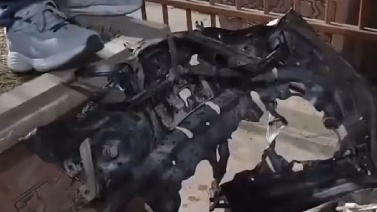 Visuals from the blast site (Photo/ANI) Visuals from the blast site (Photo/ANI)