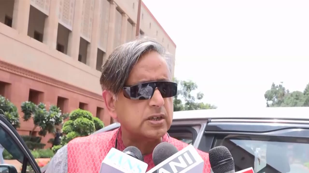 Congress MP Shashi Tharoor (Photo/ANI) Congress MP Shashi Tharoor (Photo/ANI)