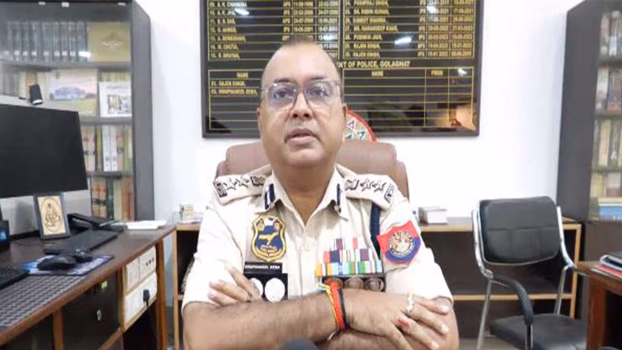 Golaghat Senior Superintendent of Police (SSP) Swapnil Deka (Photo/ANI) Golaghat Senior Superintendent of Police (SSP) Swapnil Deka (Photo/ANI)