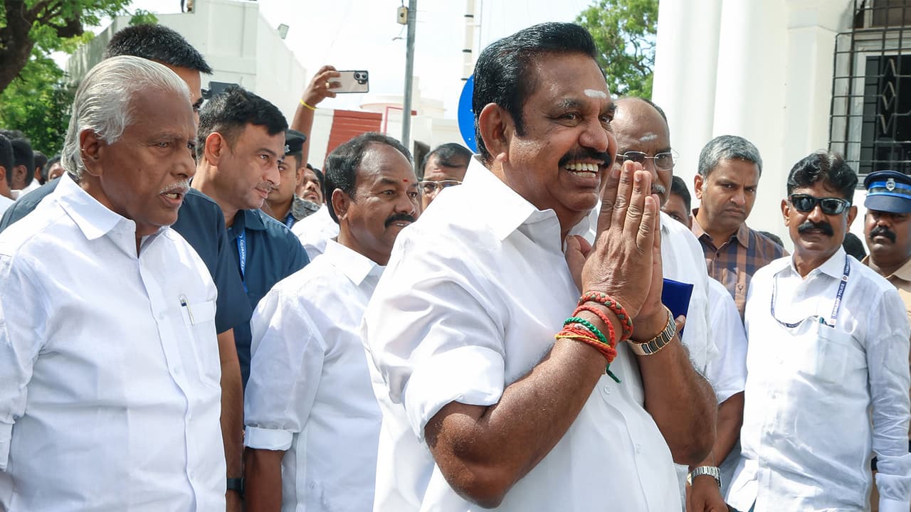 AIADMK General Secretary Edappadi K. Palaniswami (File photo/ANI) AIADMK General Secretary Edappadi K. Palaniswami (File photo/ANI)