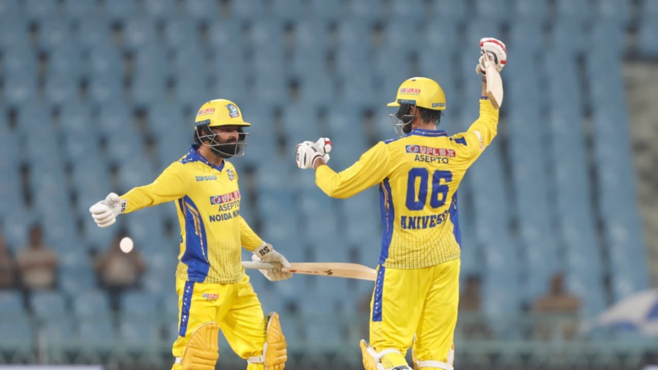 Noida Kings players (Photo: UP T20 League) Noida Kings players (Photo: UP T20 League)