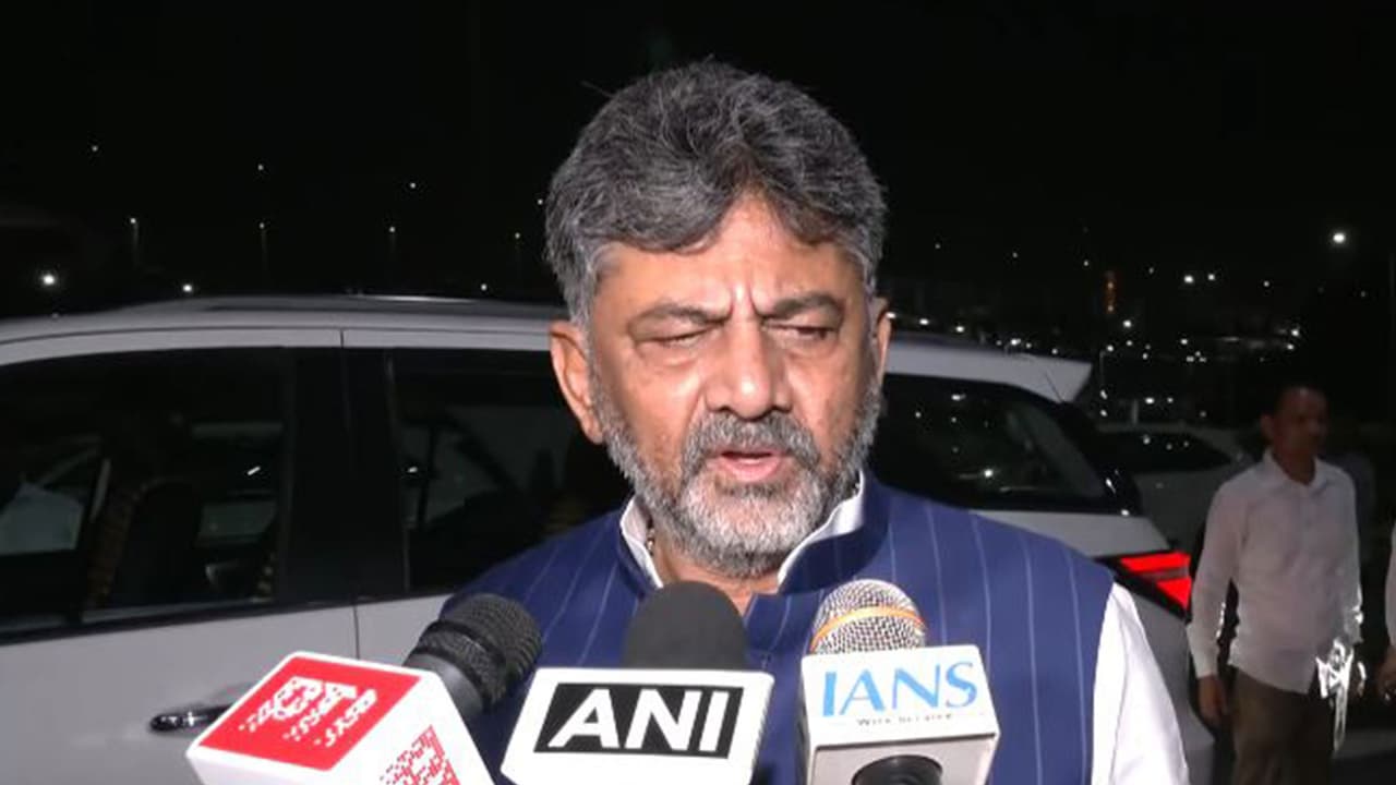 Karnataka CM DK Shivakumar (Photo/ANI) Karnataka CM DK Shivakumar (Photo/ANI)