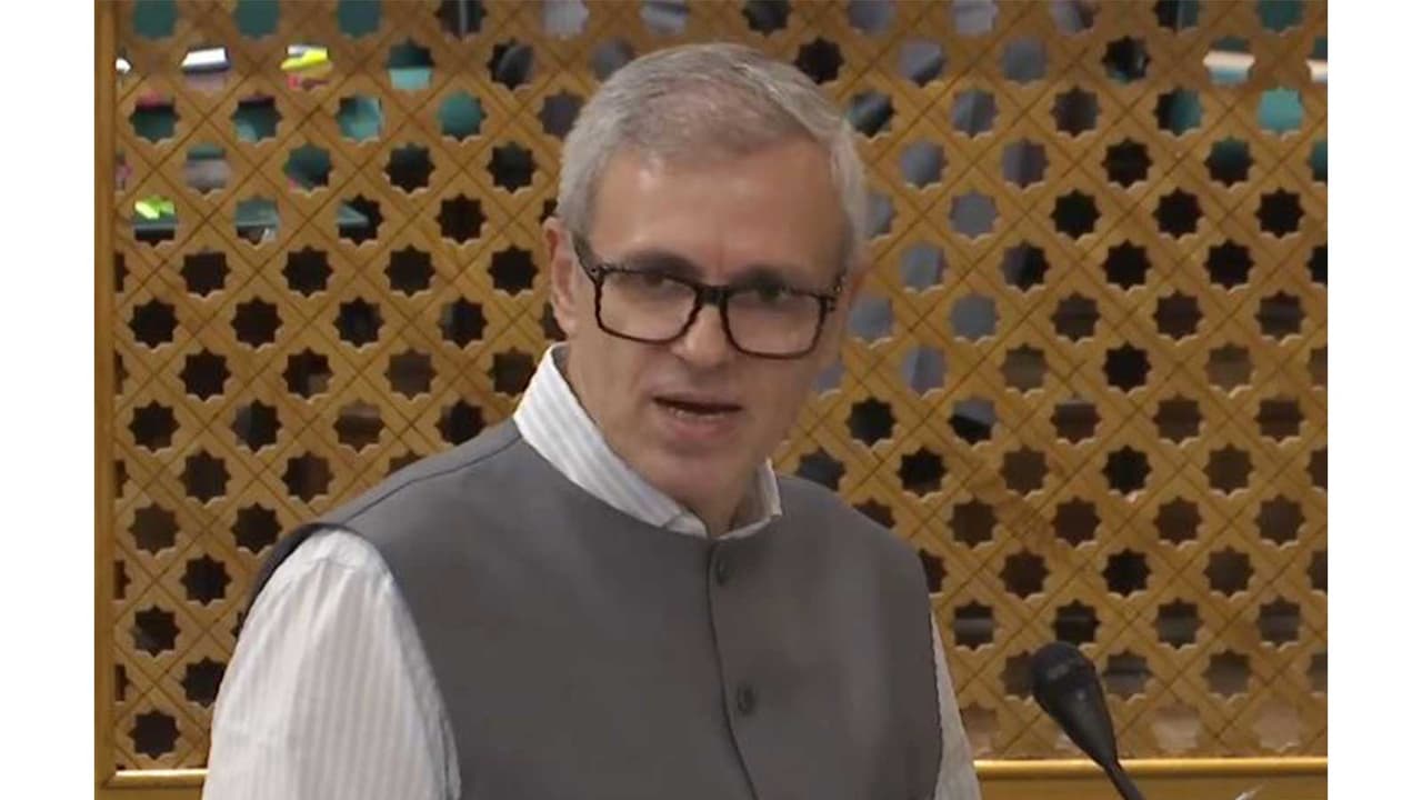 Jammu and Kashmir Chief Minister Omar Abdullah (Photo/ANI) Jammu and Kashmir Chief Minister Omar Abdullah (Photo/ANI)