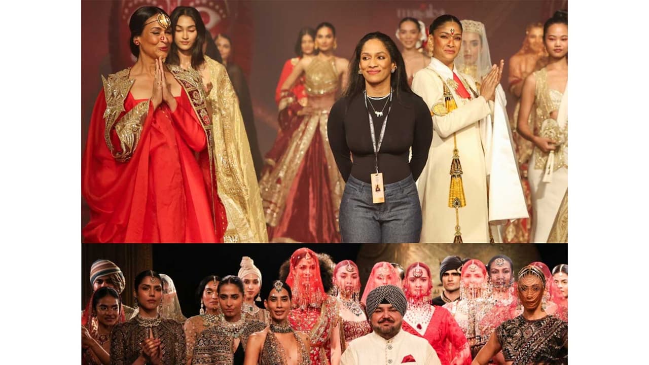 Masaba Gupta, JJ Valaya present at India Couture Week 2026 (Photo/FDCI) Masaba Gupta, JJ Valaya present at India Couture Week 2026 (Photo/FDCI)