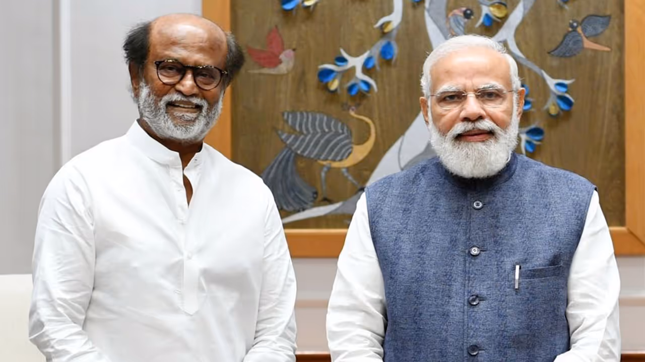 PM Modi wishes Rajinikanth (Photo/ANI)