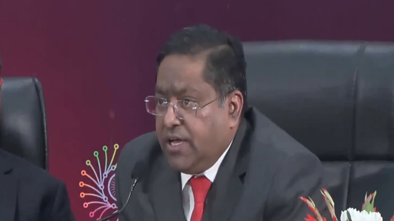 Ministry of External Affairs Spokesperson Randhir Jaiswal at AI Summit (Photo/IndiaAI) Ministry of External Affairs Spokesperson Randhir Jaiswal at AI Summit (Photo/IndiaAI)