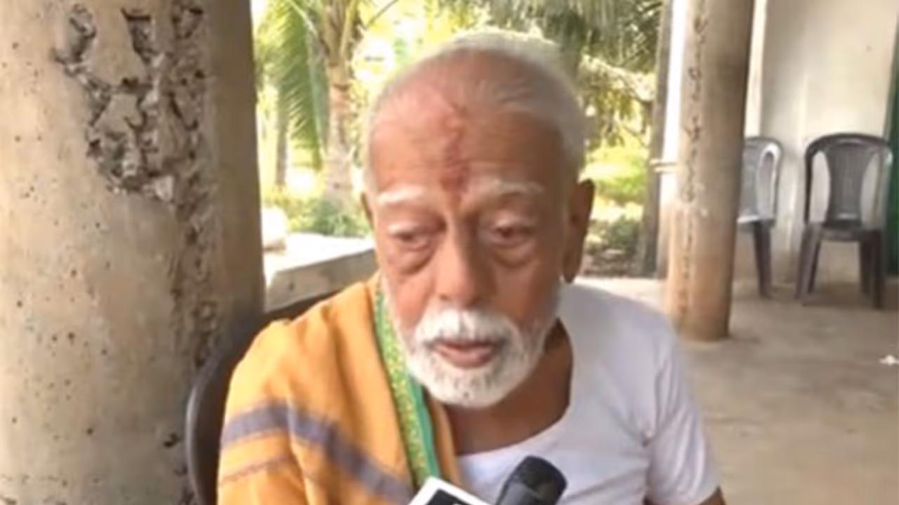 Venkateswara Swamy Temple founder Hari Mukunda Panda (Photo/ANI)