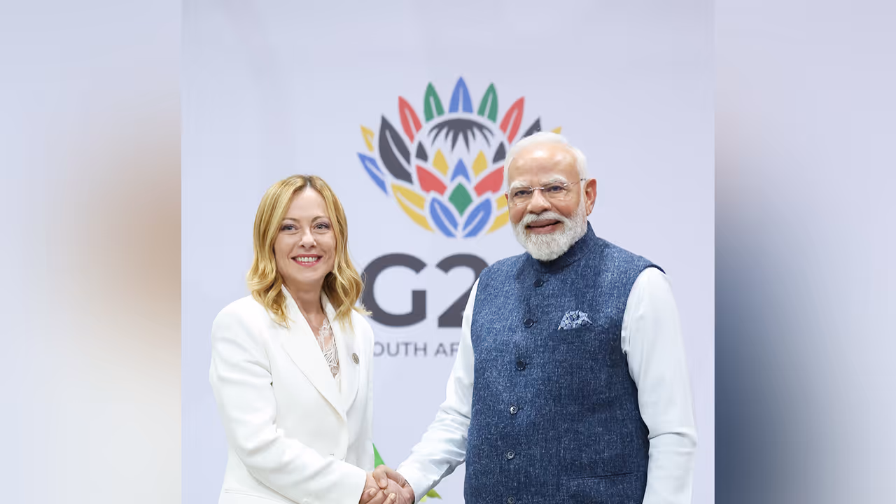 Prime Minister Narendra Modi with Italian Prime Minister Giorgia Meloni (Photo: X@narendramodi) Prime Minister Narendra Modi with Italian Prime Minister Giorgia Meloni (Photo: X@narendramodi)