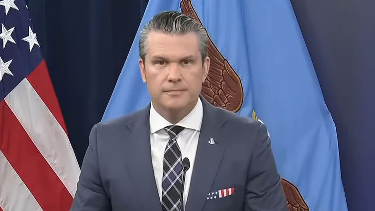 US Secretary of War Pete Hegseth (File Photo/YoutubeDepartment of War) US Secretary of War Pete Hegseth (File Photo/YoutubeDepartment of War)