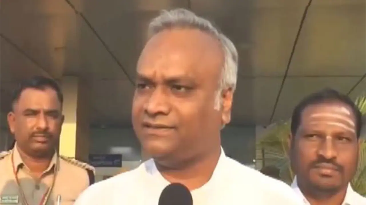 Karnataka Minister Priyank Kharge (Photo/ANI) Karnataka Minister Priyank Kharge (Photo/ANI)