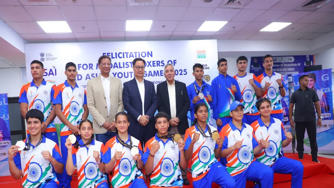 Visuals from the felicitation ceremony (Photo: BFI) 