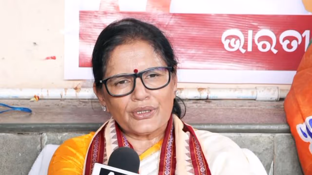 Odisha Deputy Chief Minister and Tourism Minister Pravati Parida (photo/ANI) Odisha Deputy Chief Minister and Tourism Minister Pravati Parida (photo/ANI)