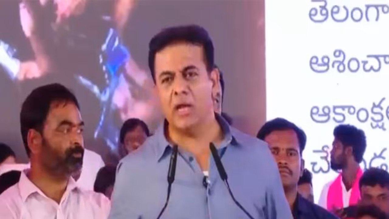 BRS Working President KT Rama Rao (Photo/BRS) BRS Working President KT Rama Rao (Photo/BRS)