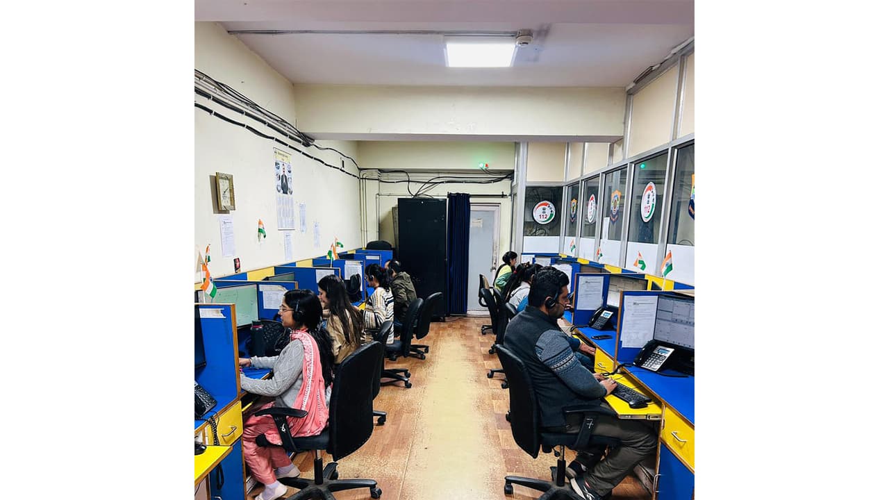 Himachal Police ERSS 112 ranks 2nd nationwide (Photo/Himachal Pradesh Police Headquarters) Himachal Police ERSS 112 ranks 2nd nationwide (Photo/Himachal Pradesh Police Headquarters)