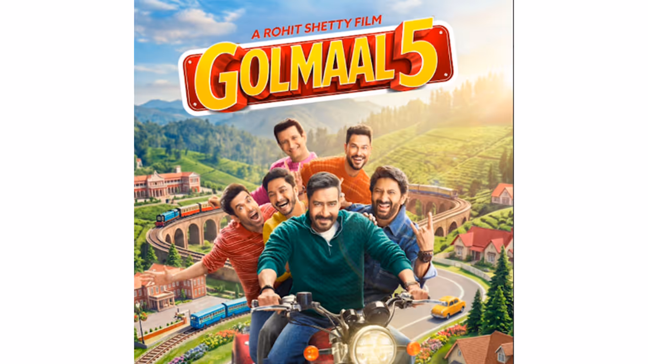 Golmaal 5 poster (Photo/instagram/@itsrohitshetty) Golmaal 5 poster (Photo/instagram/@itsrohitshetty)