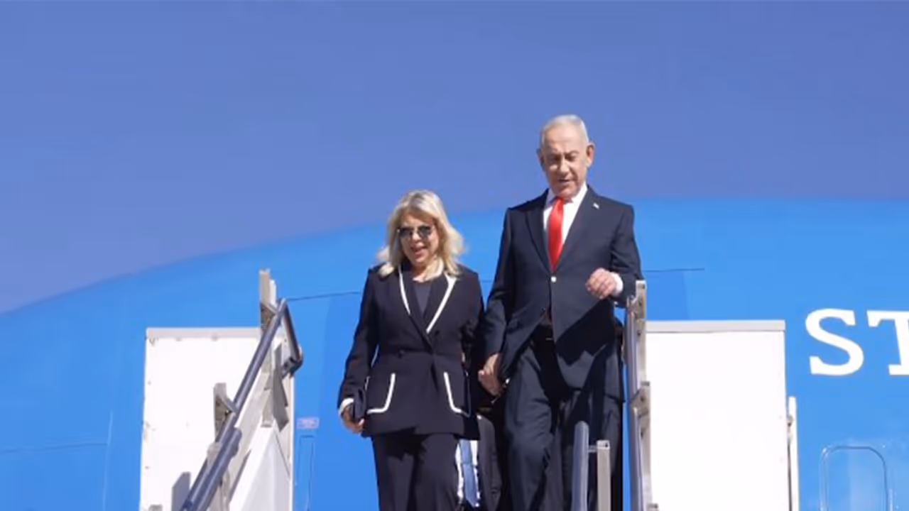 Israeli PM Benjamin Netanyahu and his wife Sara Netanyahu (File Photo/X/@IsraeliPM) Israeli PM Benjamin Netanyahu and his wife Sara Netanyahu (File Photo/X/@IsraeliPM)