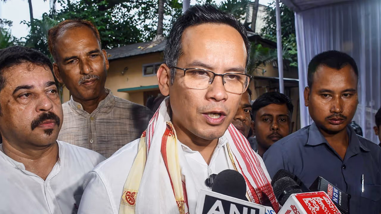 Assam Congress president and Lok Sabha MP Gaurav Gogoi.(File Photo/ANI) Assam Congress president and Lok Sabha MP Gaurav Gogoi.(File Photo/ANI)