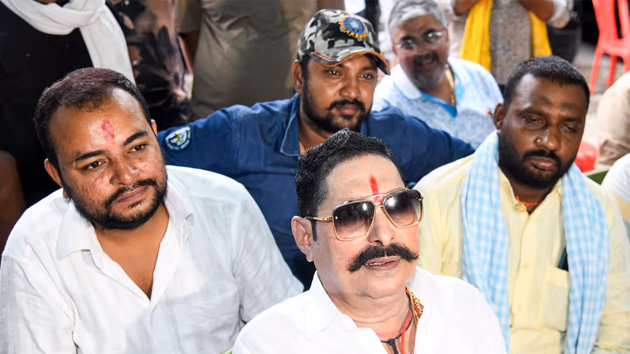 Mokama's JD(U) candidate Anant Singh (File Photo/ANI) Mokama's JD(U) candidate Anant Singh (File Photo/ANI)