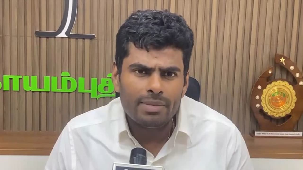 Tamil Nadu BJP leader K.Annamalai (Photo/ANI) Tamil Nadu BJP leader K.Annamalai (Photo/ANI)