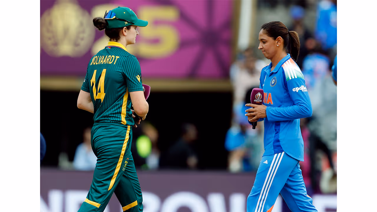 South Africa skipper Laura Wolvaardt (L) and India captain Harmanpreet Kaur. (File photo: ANI) South Africa skipper Laura Wolvaardt (L) and India captain Harmanpreet Kaur. (File photo: ANI)