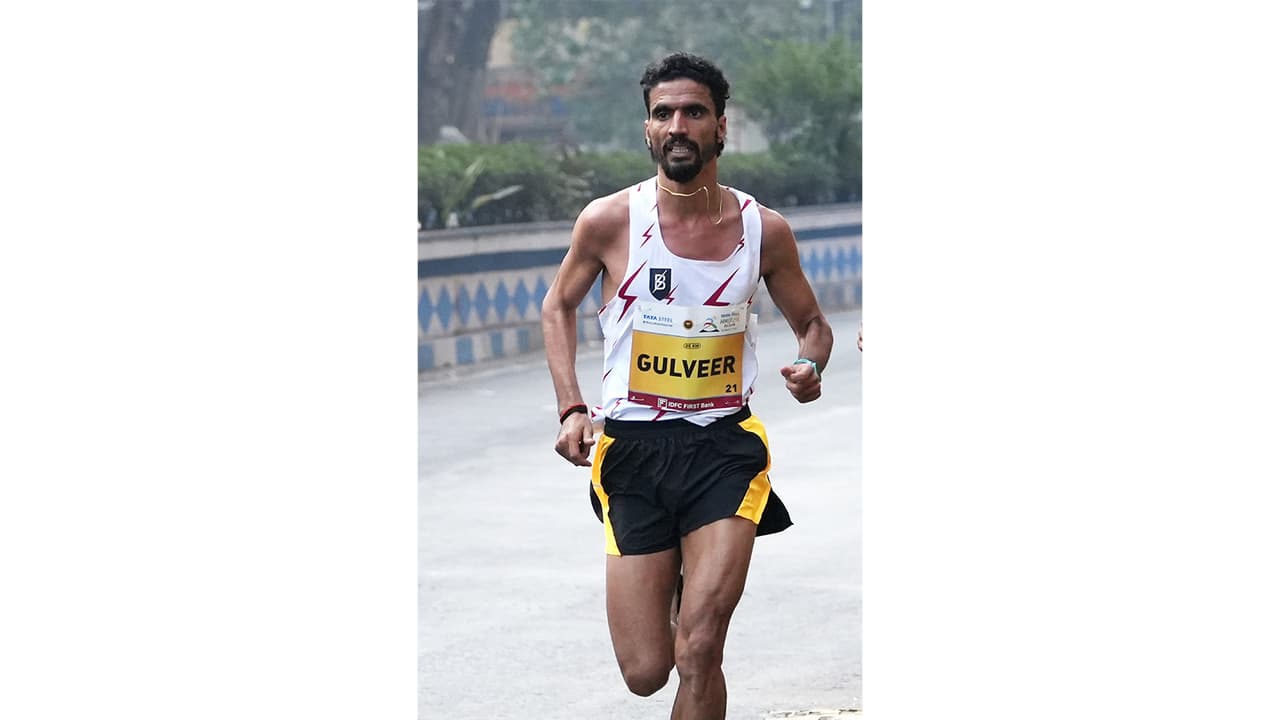 Gulveer Singh, India's top Athlete. (Photo/TCS World 10K Bengaluru) Gulveer Singh, India's top Athlete. (Photo/TCS World 10K Bengaluru)