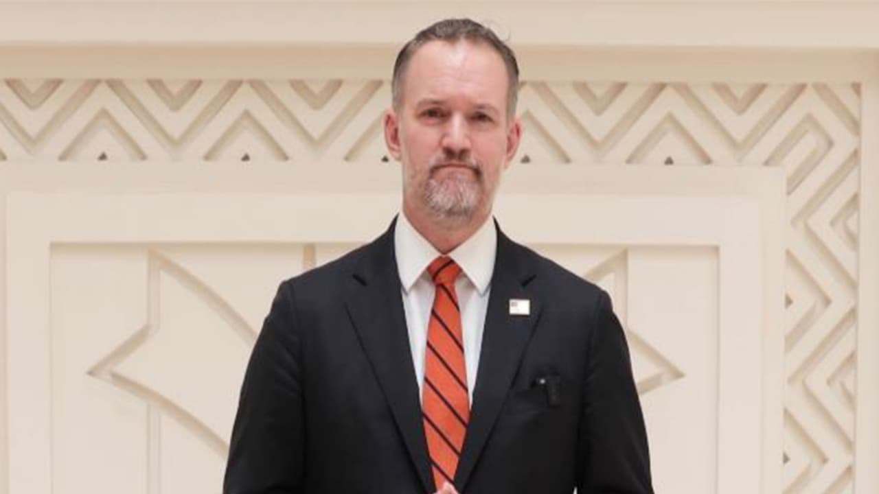 United States Trade Representative (USTR) Jamieson Greer (Photo/ Video message released by US Embassy to ANI) United States Trade Representative (USTR) Jamieson Greer (Photo/ Video message released by US Embassy to ANI)