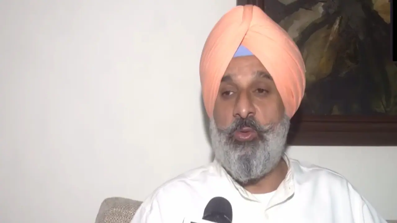 Shiromani Akali Dal (SAD) leader Bikram Singh Majithia (Photo/ ANI) Shiromani Akali Dal (SAD) leader Bikram Singh Majithia (Photo/ ANI)