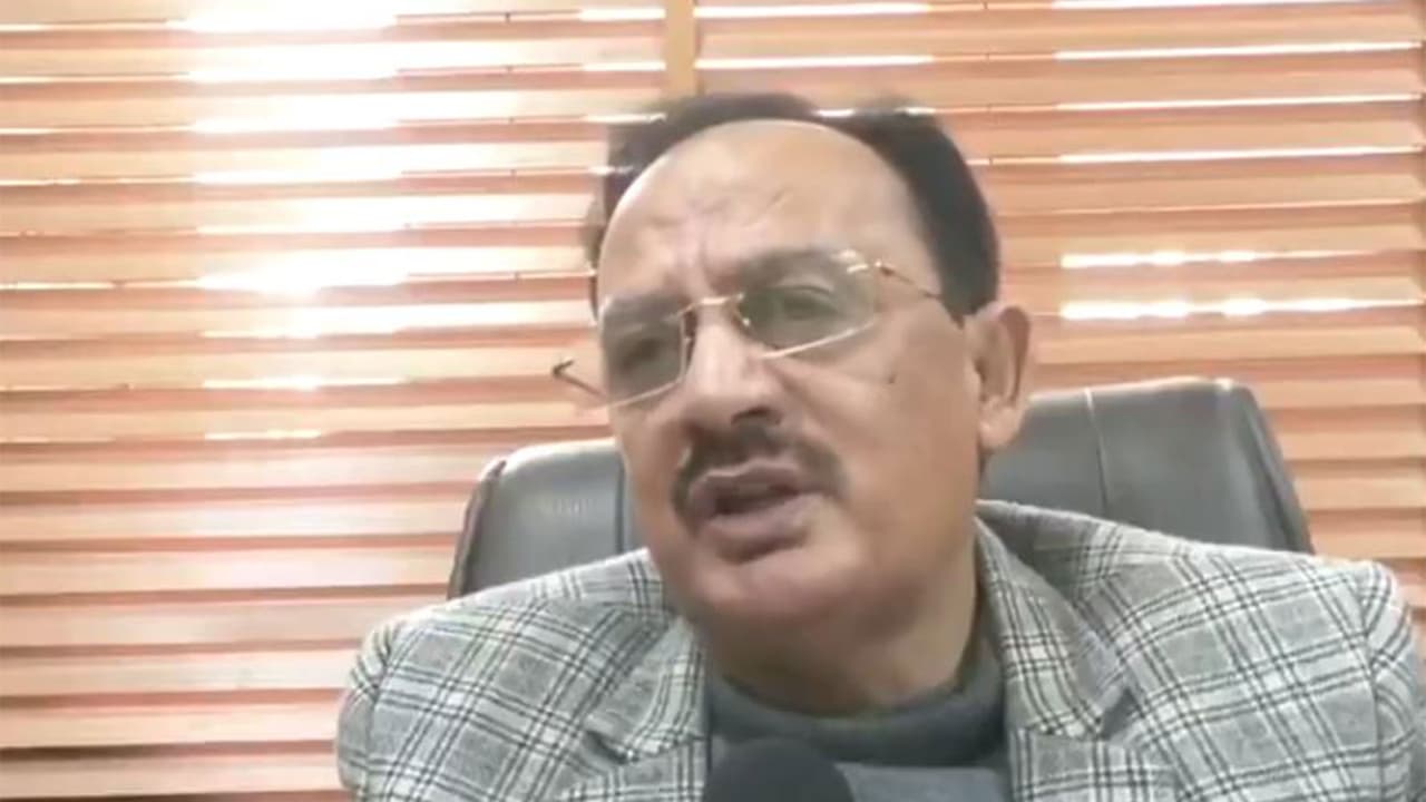 Himachal Pradesh Minister Harshwardhan Chauhan (Photo/ANI) Himachal Pradesh Minister Harshwardhan Chauhan (Photo/ANI)