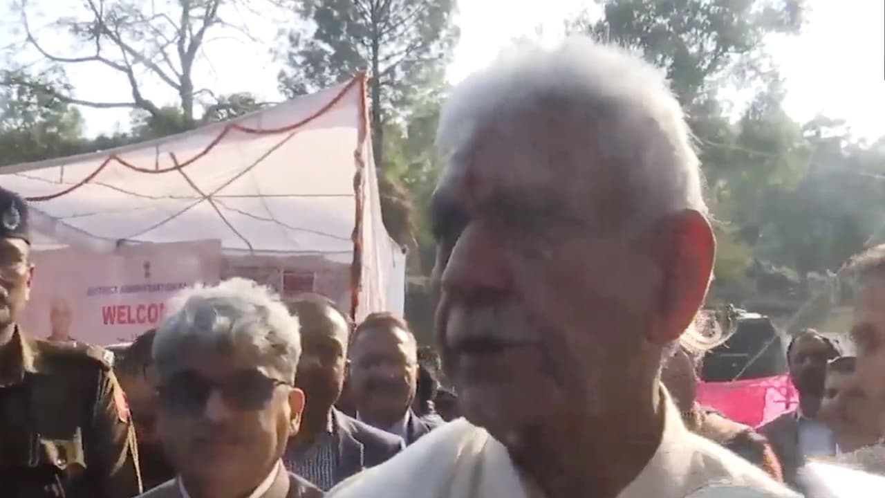 LG Manoj Sinha (Photo/ANI) LG Manoj Sinha (Photo/ANI)