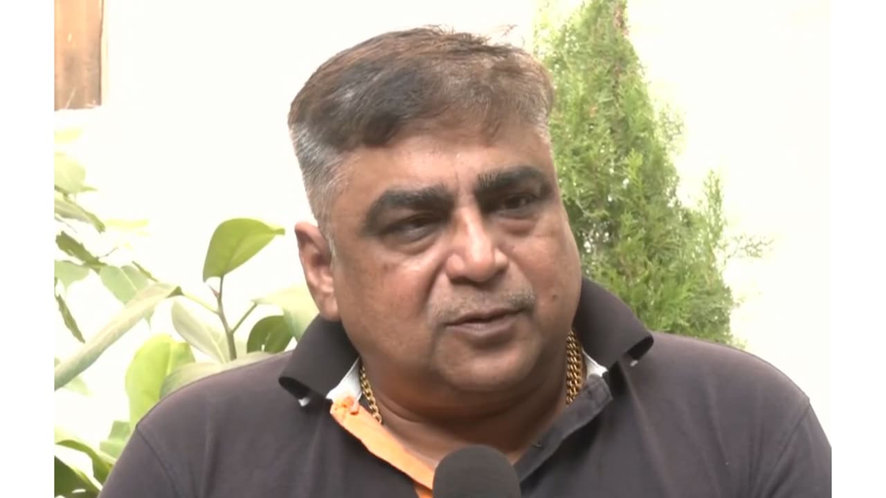 Ishan Kishan’s father, Pranav Kumar Pandey. (Photo/ANI) Ishan Kishan’s father, Pranav Kumar Pandey. (Photo/ANI)