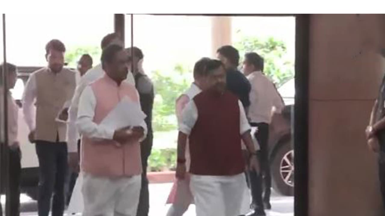 BJP National President Nitin Nabin arrives for the weekly NDA Parliamentary Party meeting 'Mangal Milan'. (Photo/ANI) BJP National President Nitin Nabin arrives for the weekly NDA Parliamentary Party meeting 'Mangal Milan'. (Photo/ANI)