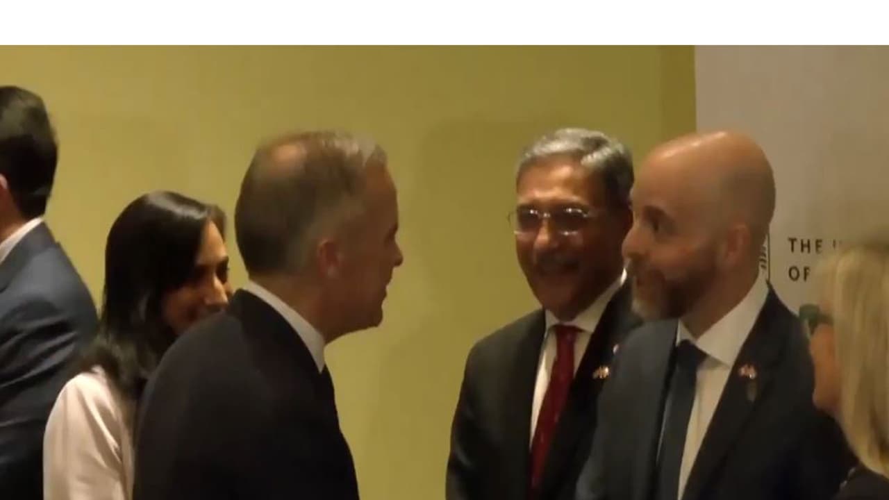 Canadian Prime Minister Mark Carney participated in innovation showcase (Photo/ANI) Canadian Prime Minister Mark Carney participated in innovation showcase (Photo/ANI)