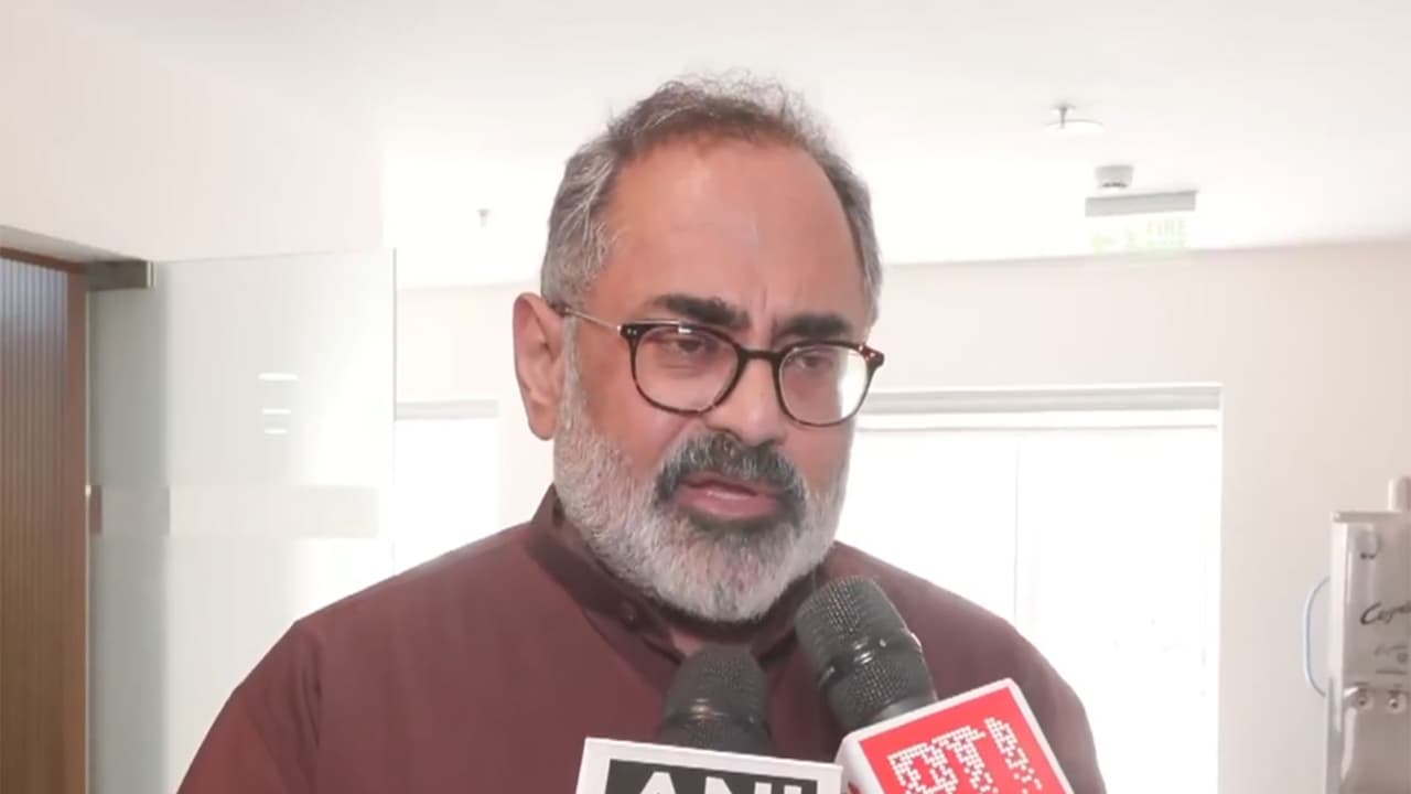 Kerala BJP President Rajeev Chandrasekhar (Photo/ANI) Kerala BJP President Rajeev Chandrasekhar (Photo/ANI)