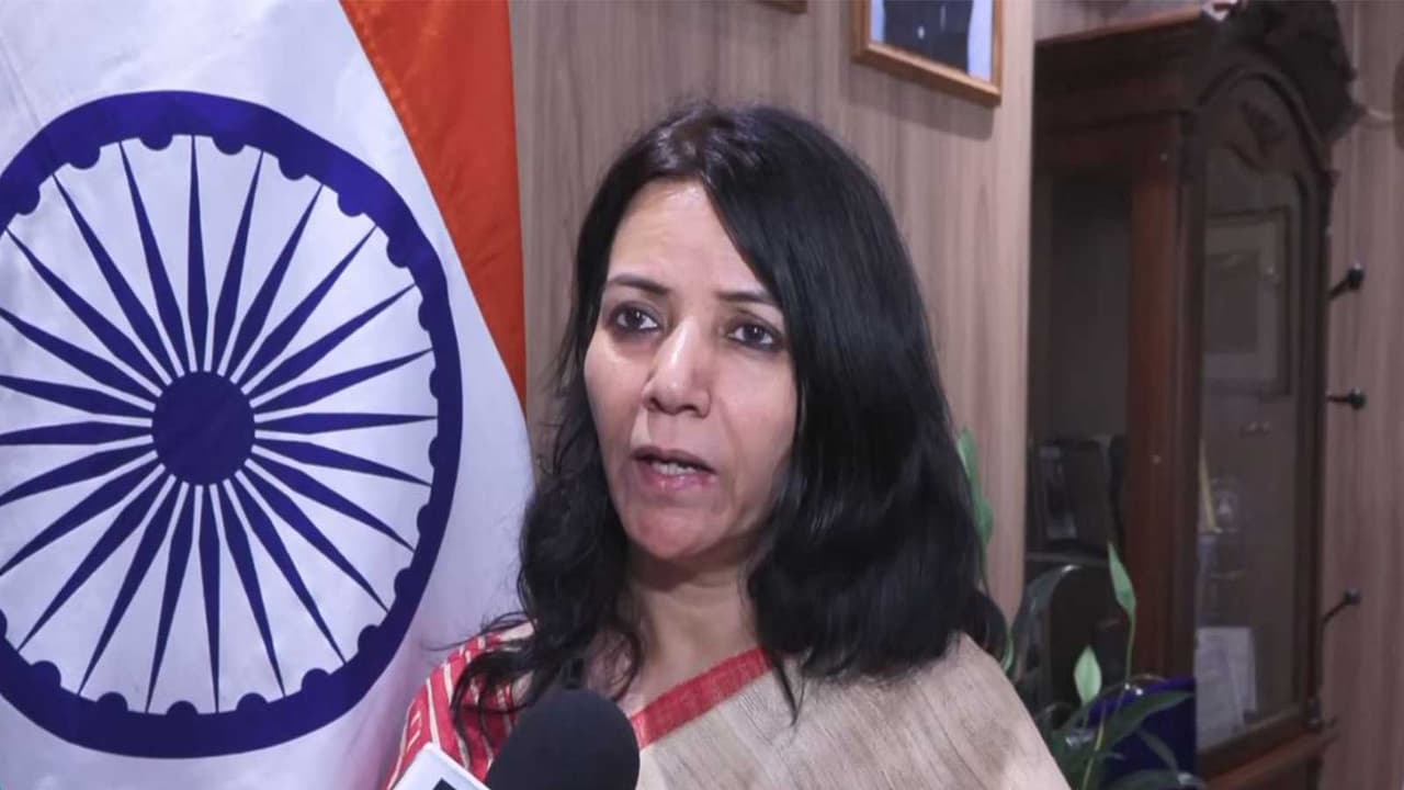 Indian Ambassador to Uzbekistan Smita Pant (Photo/ANI) Indian Ambassador to Uzbekistan Smita Pant (Photo/ANI)