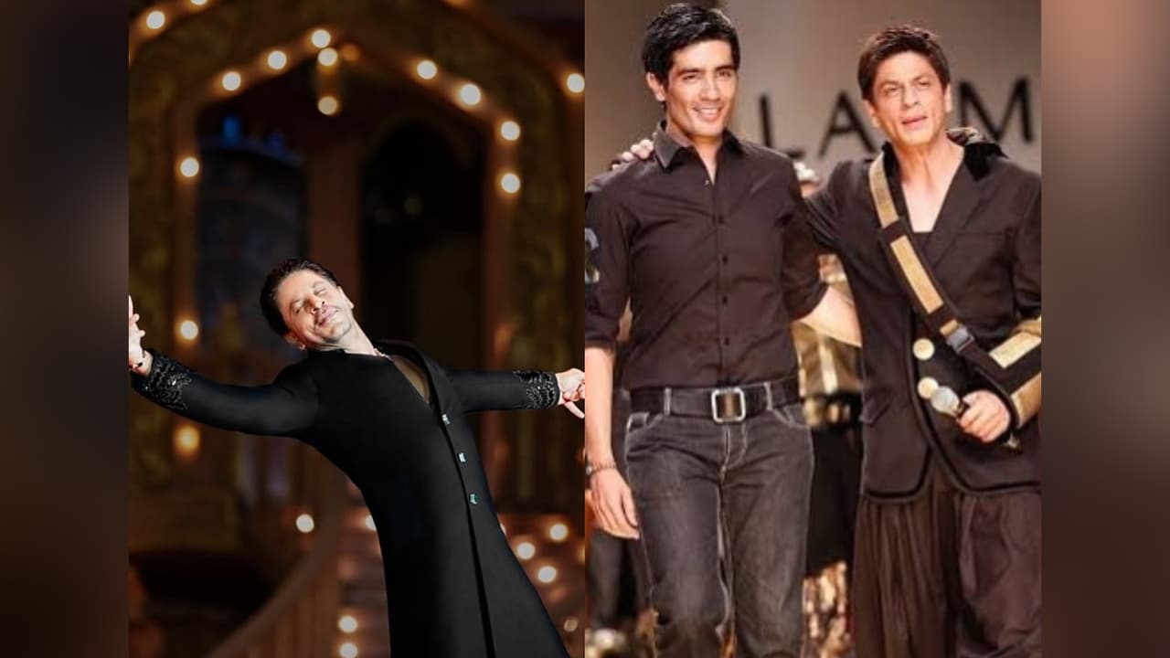 Manish Malhotra extended early birthday wishes to SRK (Photo/Instagram@manishmalhotra05)