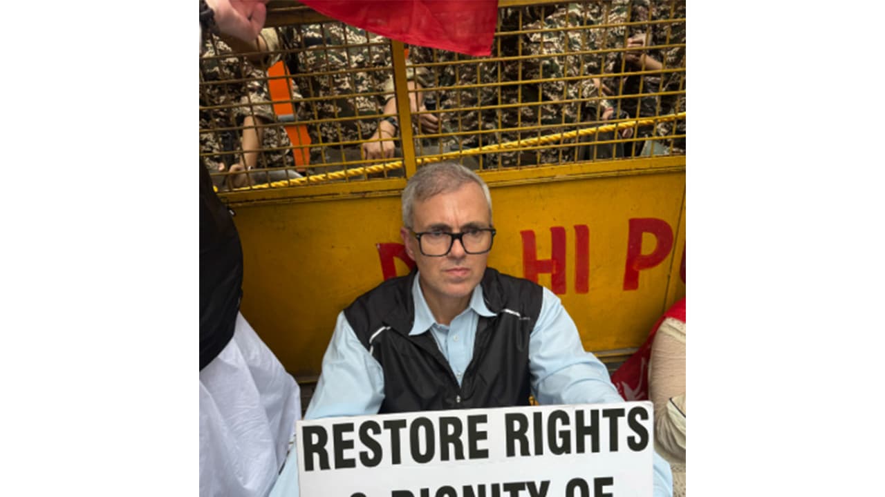 Jammu & Kashmir Chief Minister Omar Abdullah (Photo/@OmarAbdullah) Jammu & Kashmir Chief Minister Omar Abdullah (Photo/@OmarAbdullah)