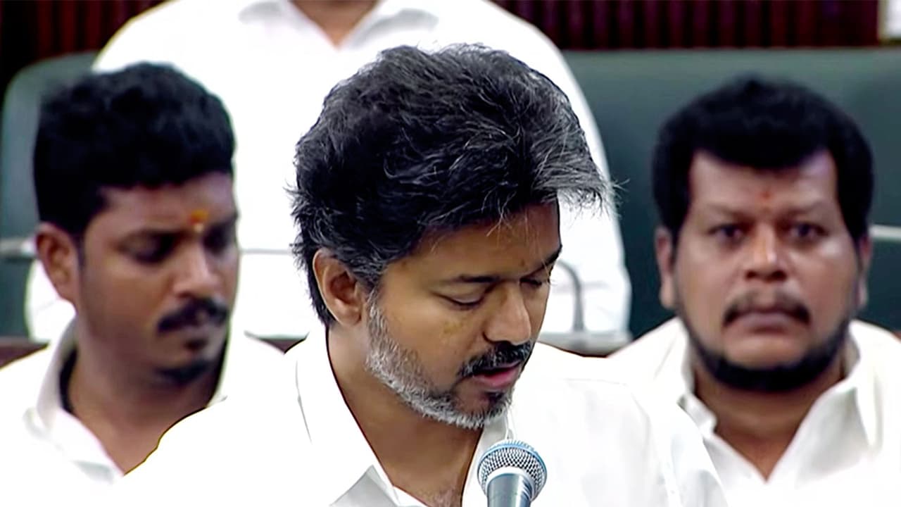 Tamil Nadu Chief Minister C Joseph Vijay (File Photo/ANI) Tamil Nadu Chief Minister C Joseph Vijay (File Photo/ANI)