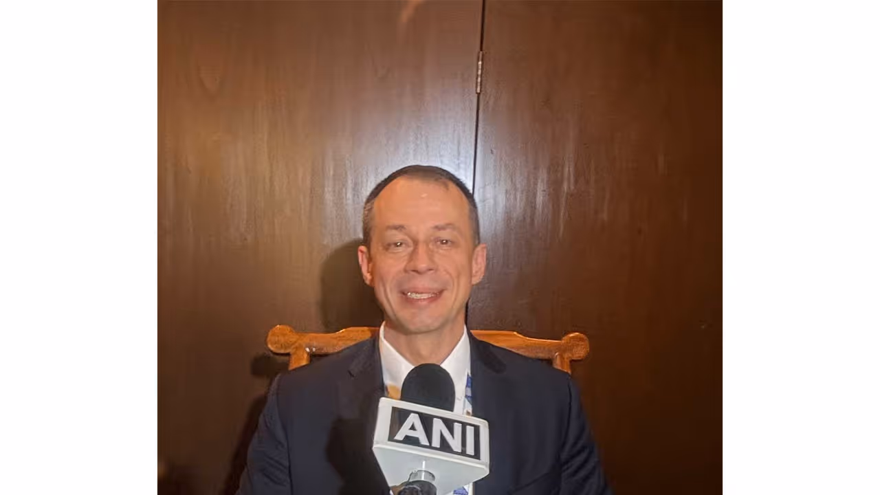 BRICS Pay CEO Andrey Mikhaylishin (Photo/ANI) BRICS Pay CEO Andrey Mikhaylishin (Photo/ANI)