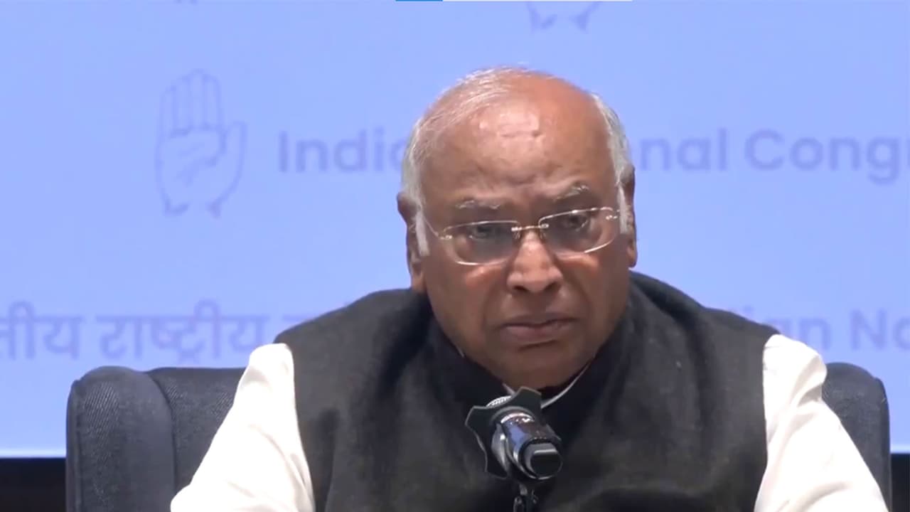 Congress President Mallikarjun Kharge (File Photo/ANI) Congress President Mallikarjun Kharge (File Photo/ANI)