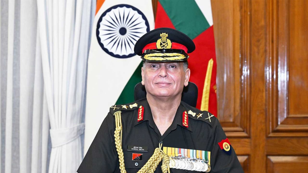 Army Chief General Dhiraj Seth (Photo/@adgpi) Army Chief General Dhiraj Seth (Photo/@adgpi)
