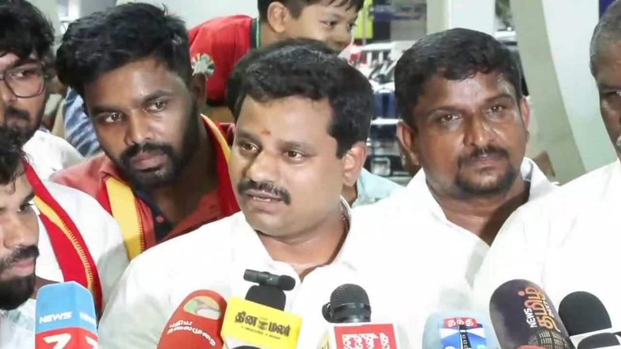 TVK Sulur assembly constituency candidate Sukumaran (Photo/ANI) TVK Sulur assembly constituency candidate Sukumaran (Photo/ANI)