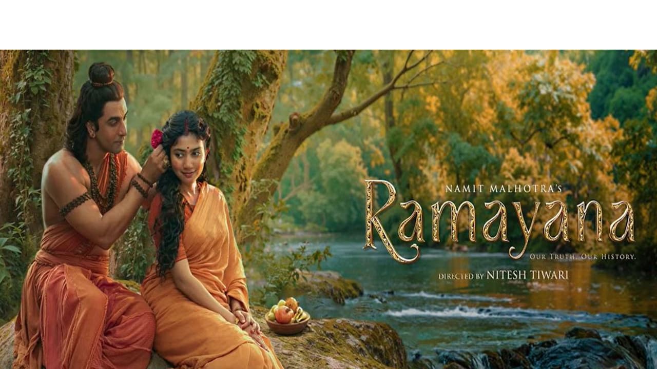 Ramayana new poster (Photo/Instagram@TSeries) Ramayana new poster (Photo/Instagram@TSeries)