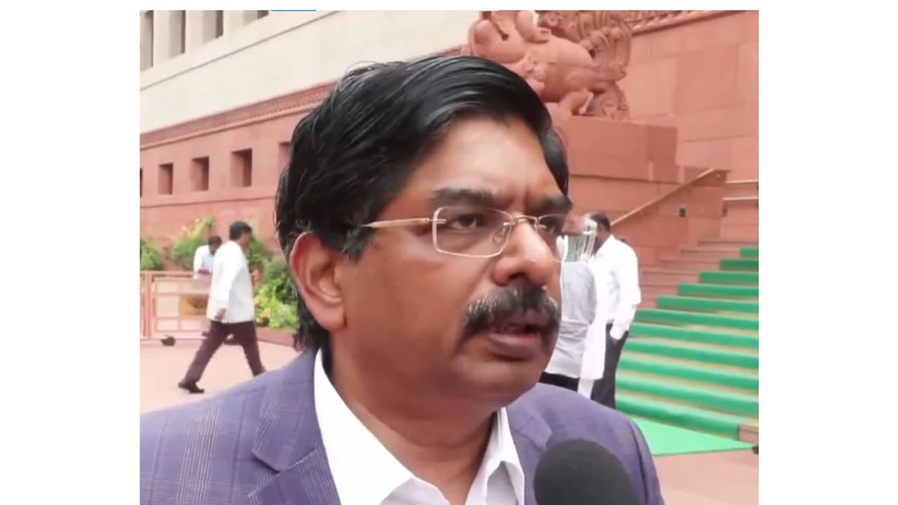 DMK MP P Wilson (Photo/ANI) DMK MP P Wilson (Photo/ANI)